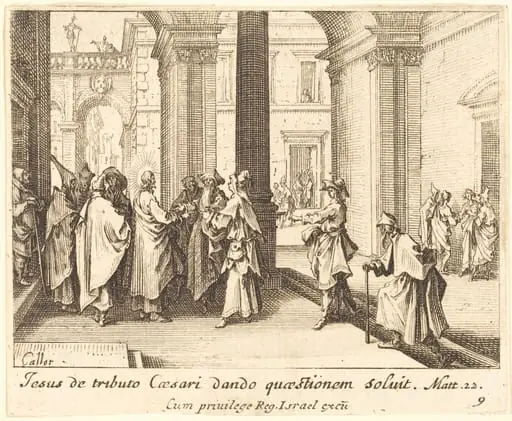 Caesar's Coin, by Jacques Callot