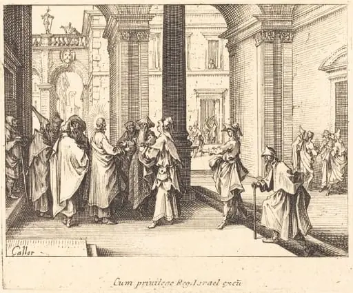 Caesar's Coin, by Jacques Callot