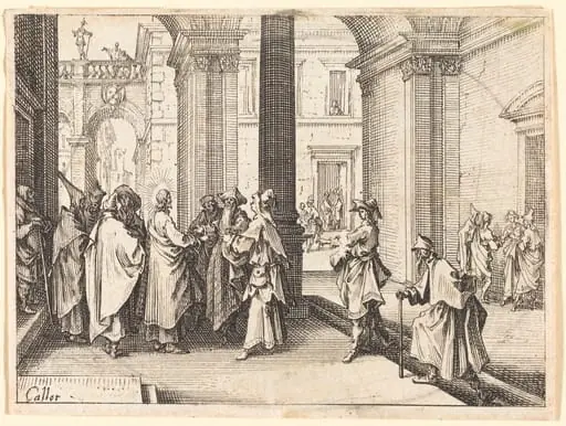 Caesar's Coin, by Jacques Callot