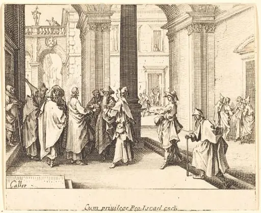 Caesar's Coin, by Jacques Callot