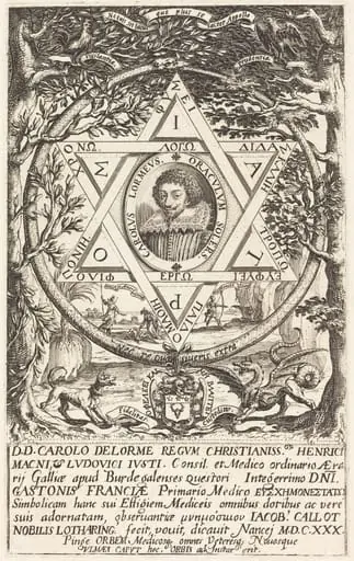 Charles De Lorme, by Jacques Callot