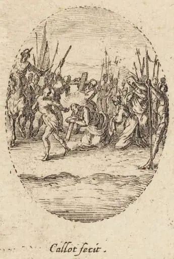 Christ Carrying the Cross, by Jacques Callot