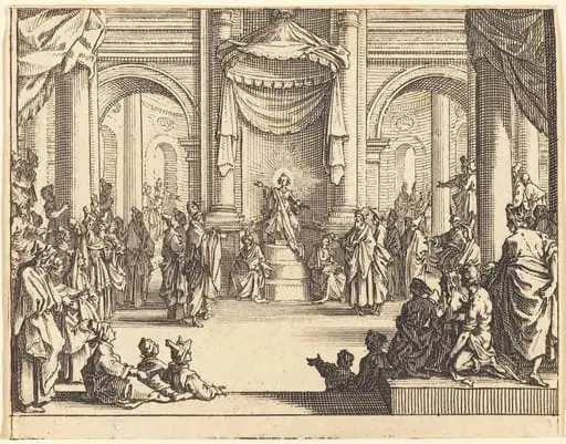 Christ Disputing with the Doctors, by Jacques Callot