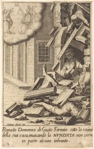 Domenico di Giusto, by Jacques Callot, 1619