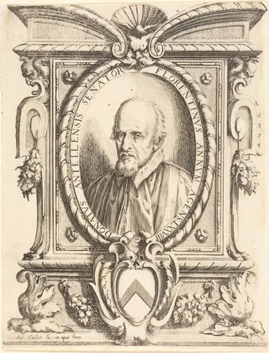 Donato Dell' Antella, by Jacques Callot