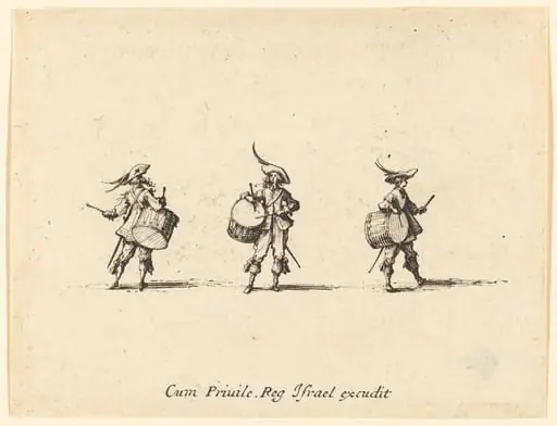 Drill with Drums, by Jacques Callot