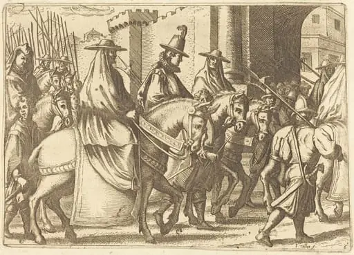 Entry into Ferrara, by Jacques Callot
