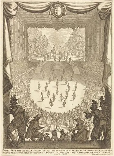First Intermezzo, by Jacques Callot