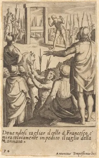 Francesco, by Jacques Callot