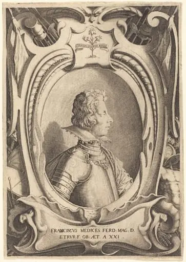 Francesco de' Medici, by Jacques Callot