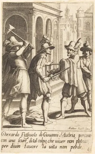 Gherardo, by Jacques Callot