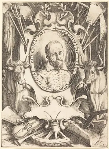 Giovanni Domenico Peri, by Jacques Callot