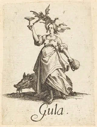 Gluttony, by Jacques Callot