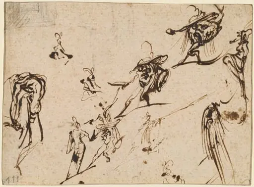 Gobbi and Other Bizarre Figures, by Jacques Callot