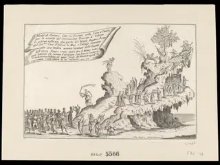 H Beard Print Collection, by Jacques Callot, 1616