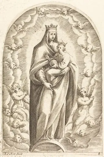 Immaculate Conception, by Jacques Callot