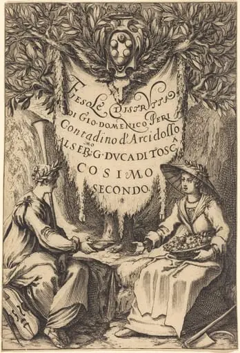 La belle jardinière, by Jacques Callot