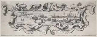Le Débarquement des Troupes, by Jacques Callot