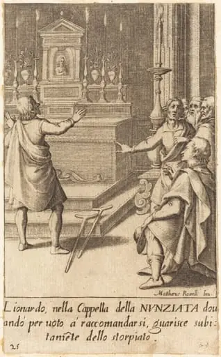 Lionardo, by Jacques Callot