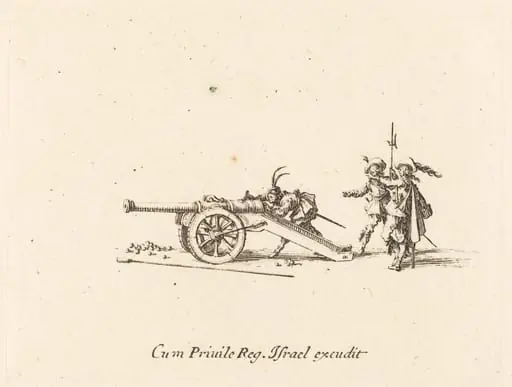 Loading the Cannon, by Jacques Callot