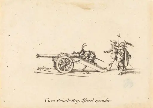 Loading the Cannon, by Jacques Callot