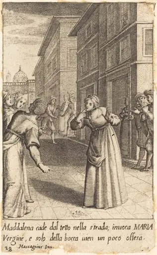 Maddalena, by Jacques Callot