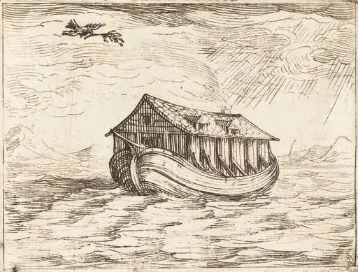 Noah's Ark, by Jacques Callot