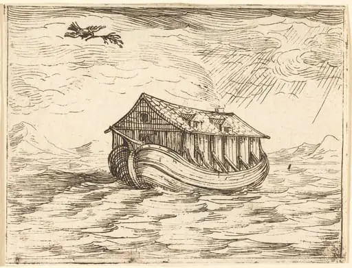 Noah's Ark, by Jacques Callot