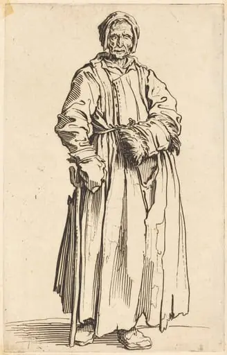 One-Eyed Woman, by Jacques Callot