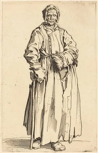 One-Eyed Woman, by Jacques Callot