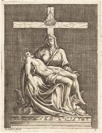 Pietà, by Jacques Callot