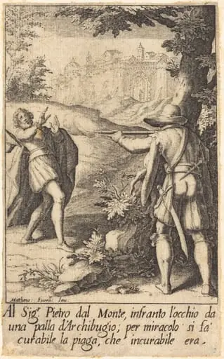 Pietro dal Monte, by Jacques Callot