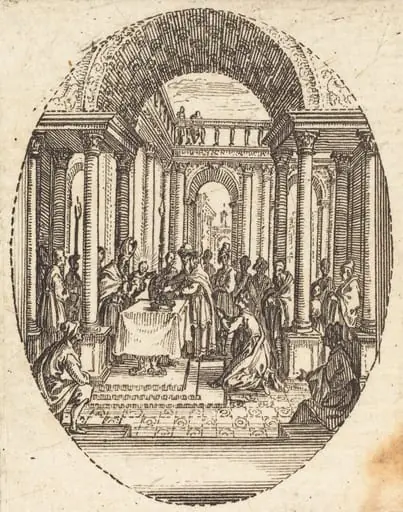 Presentation in the Temple, by Jacques Callot