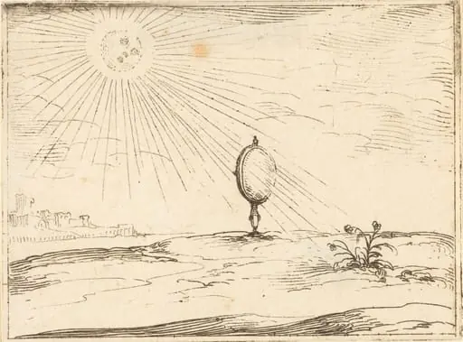 Rays of the Sun, by Jacques Callot