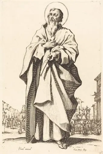 Saint Bartholomew, by Jacques Callot
