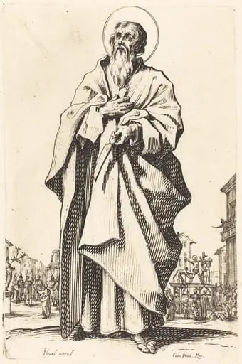 Saint Bartholomew, by Jacques Callot