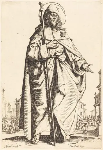 Saint James the Great, by Jacques Callot