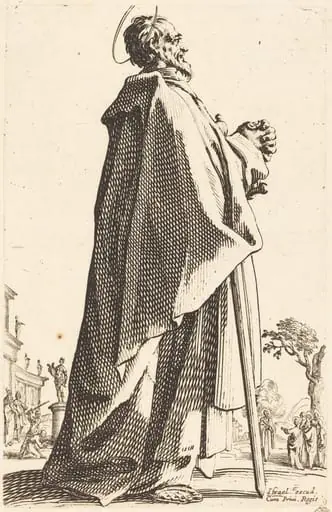 Saint Matthew, by Jacques Callot