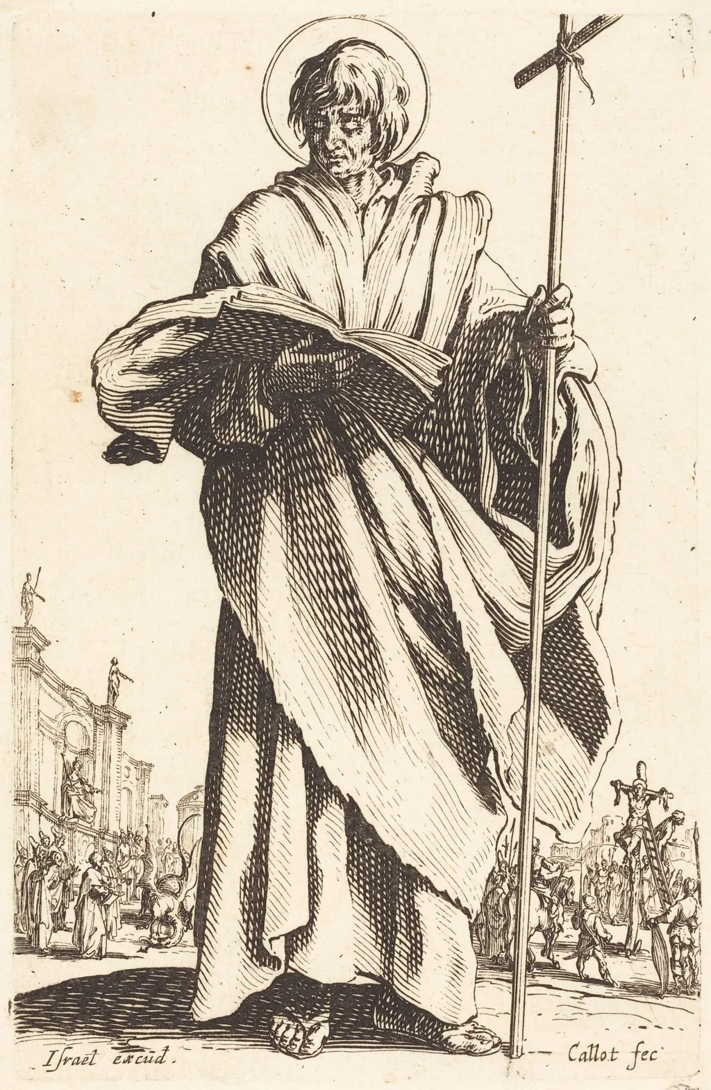 Saint Philip, by Jacques Callot, ink, 1631