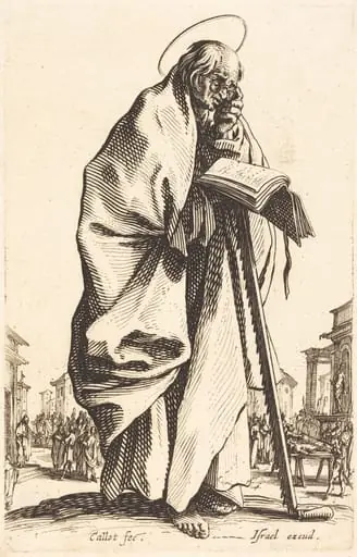 Saint Simon, by Jacques Callot