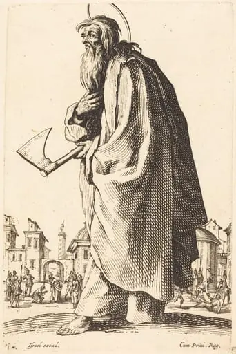 Saint Thaddeus, by Jacques Callot