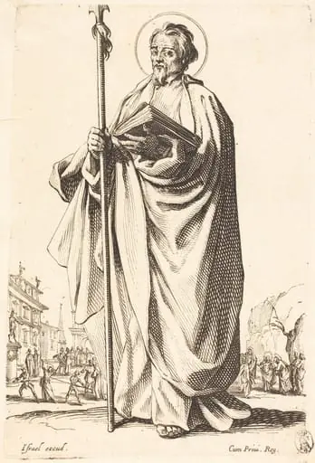 Saint Thomas, by Jacques Callot