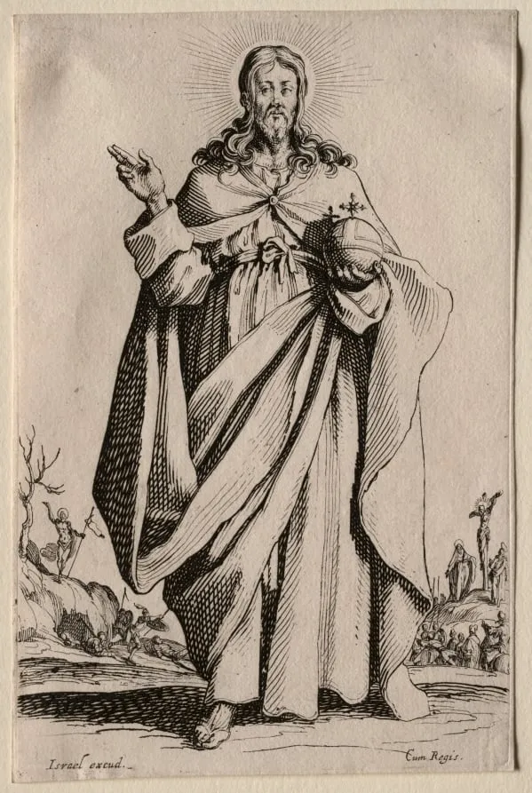 Salvatoris Beatae Mariae Virginis Sanctorum Apostolorum Icones, by Jacques Callot, 1631