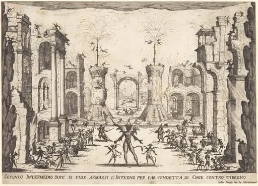 Second Intermezzo, by Jacques Callot