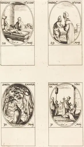 St. Germanus of Paris; St. Maximinus; St. Emmelia; St. Petronilla