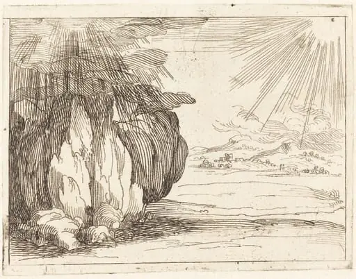 Sun and Rain, by Jacques Callot