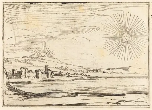 Sun Rising, by Jacques Callot