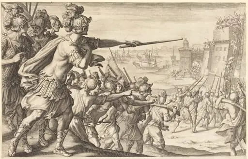 Taking of Bone, by Jacques Callot