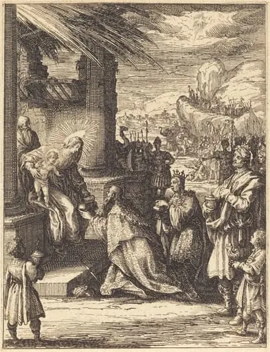 The Adoration of the Magi, by Jacques Callot