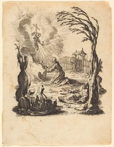 The Agony in the Garden, by Jacques Callot